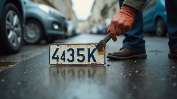 Changement de plaque voiture : démarches incontournables à suivre